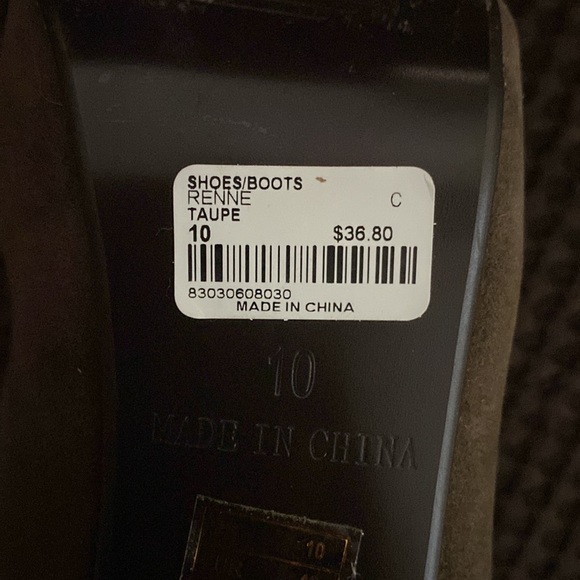 Taupe Boots by Forever 21 Size 10 - Picture 7 of 11